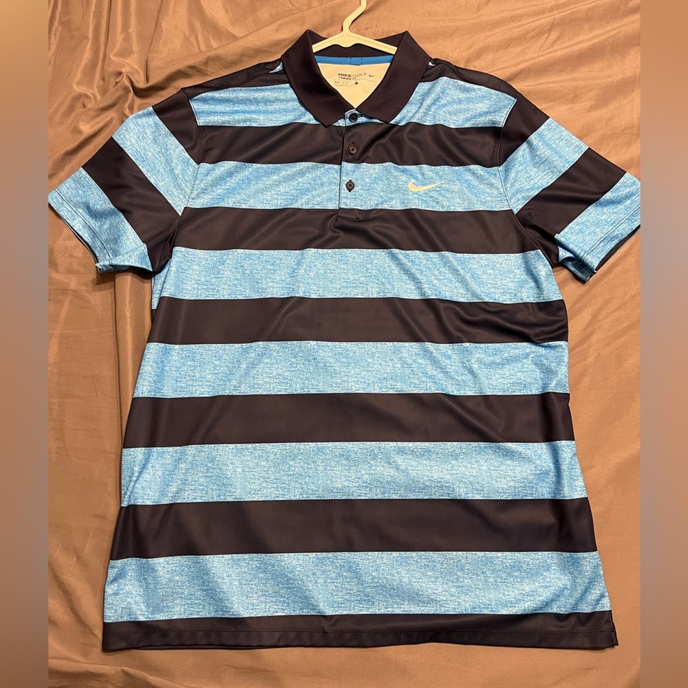Large Nike Dri-Fit Athletic Golf Polo